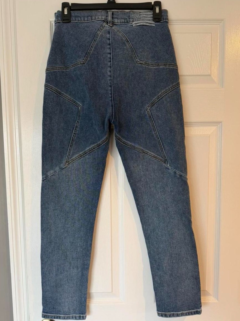 REVICE Size 29 Skinny Jeans Star Back Blue Denim 25” Inseam
